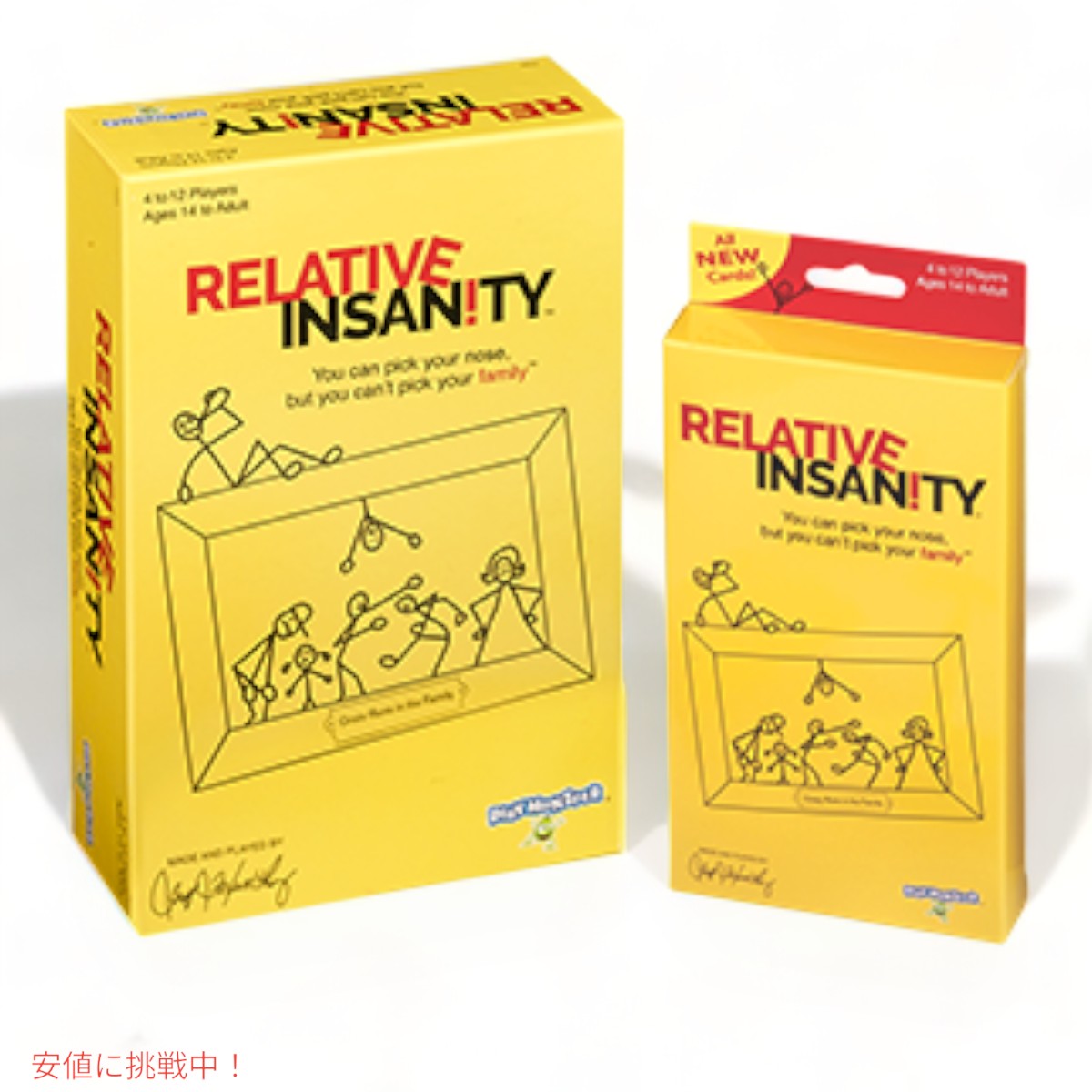 Relative Insanity 相対的狂気 愉快なパーティーゲーム  Hilarious Party Game 6