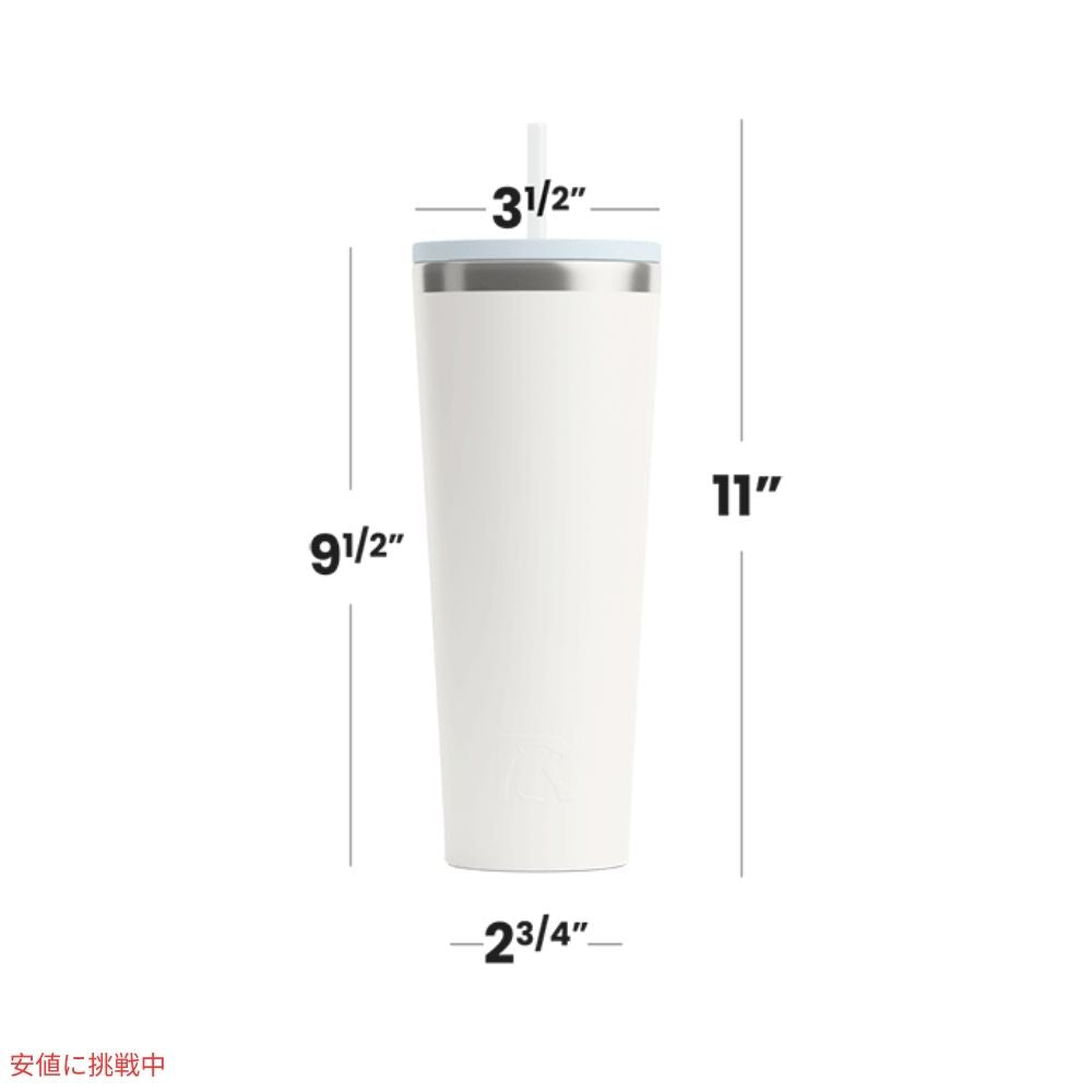RITC エブリデイタンブラー ホワイトグリッター 28オンス RITC Everyday Tumbler White Glitter 28oz 7