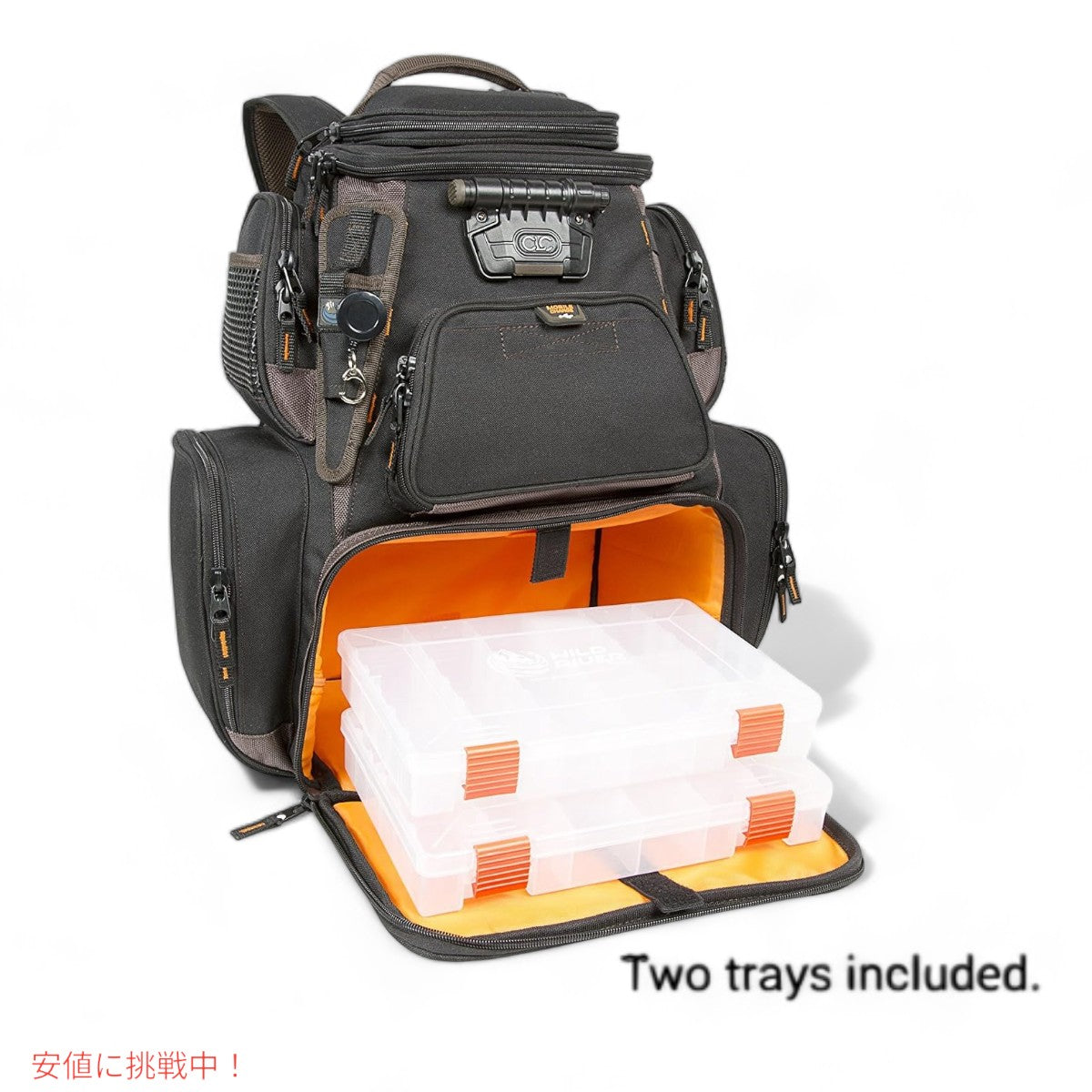 Wild River by CLC タックルバッグ バッグパック ライト付き USB充電付き トレイ付き 釣り Custom Leathercraft ツールボックス WT3605AMZ 2