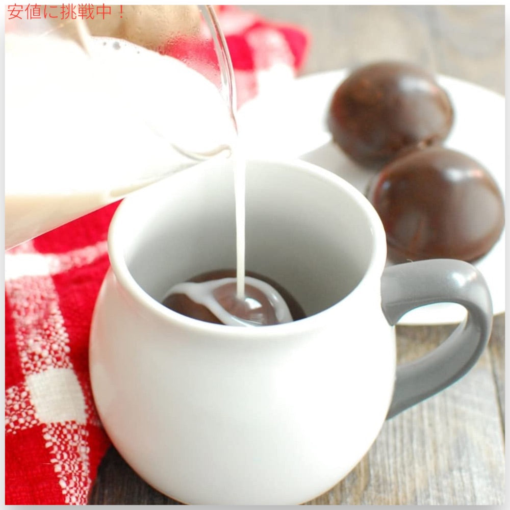 Doohickey Fudgy Bombs ホットチョコレートボム ココアミックス マシュマロ入り 3個入り ホットチョコレート チョコレートドリンク 3