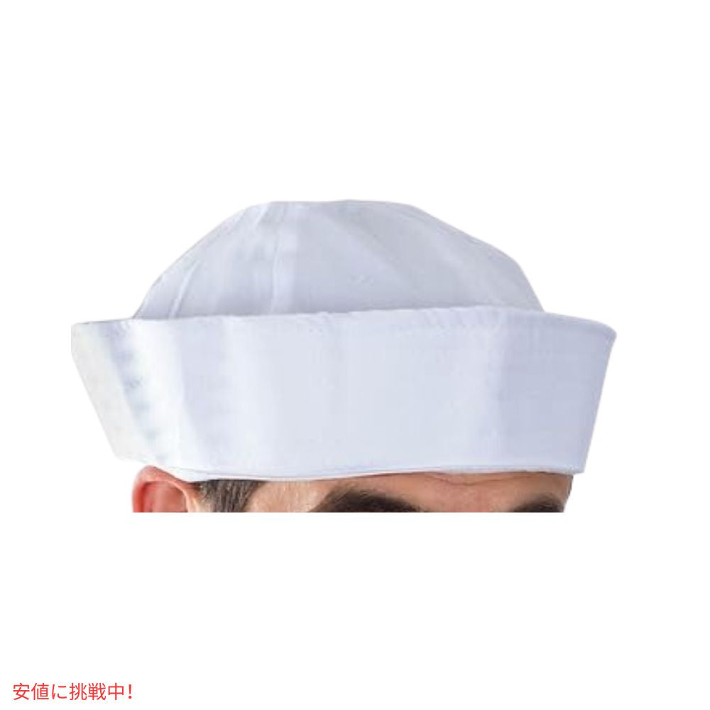 セーラー コスチューム パーティー用の帽子 Funny Party Hats Sailor Hats Costume White 3