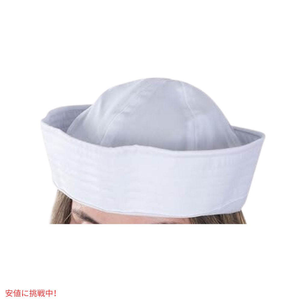 セーラー コスチューム パーティー用の帽子 Funny Party Hats Sailor Hats Costume White 4