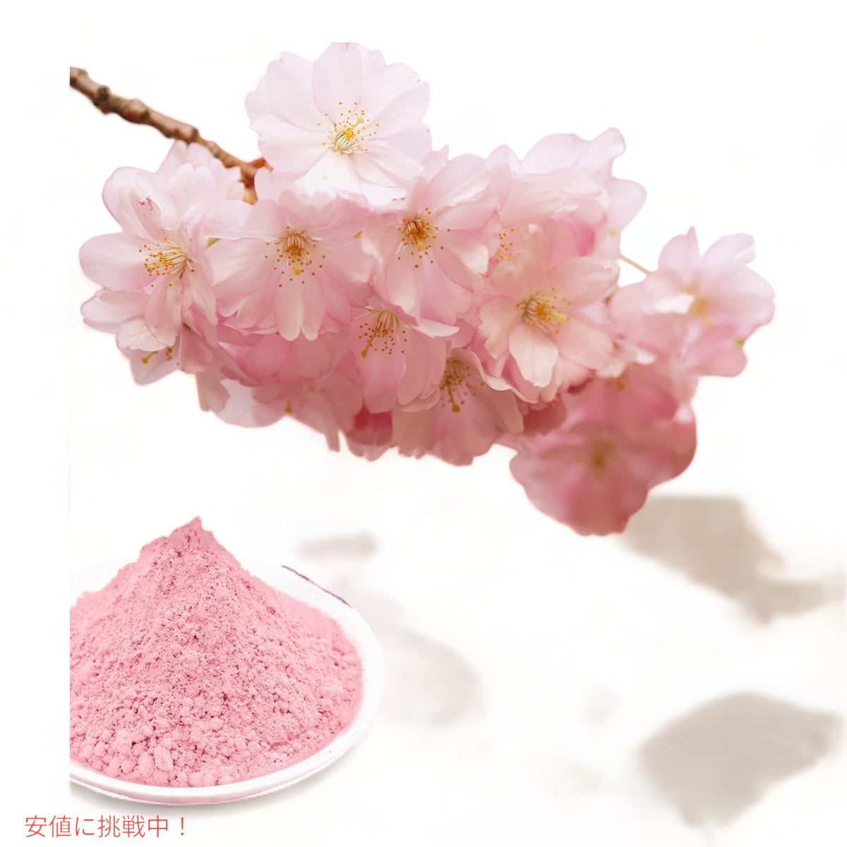 グレリム 桜パウダー プレミアム さくらパウダー 120g 国産 GRELIM Sakura Powder Premium Original Cherry Blossom Powder 4.23 Oz 4