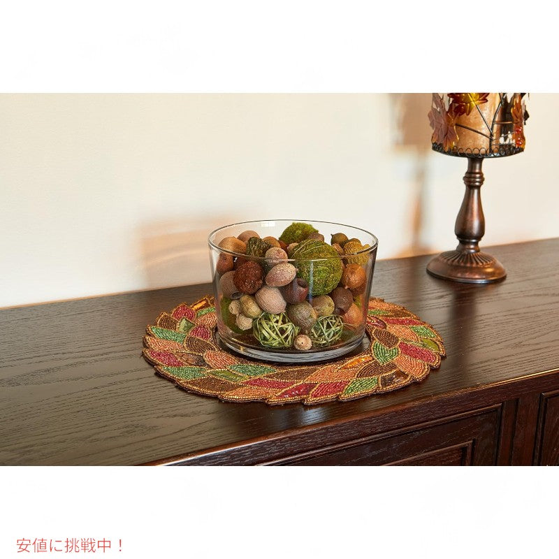 Anchor Hocking 蓋付きガラストライフルサラダボウル Anchor Hocking Glass Trifle Bowl 104 oz Glass Salad Bowl with White Plastic Lid 5