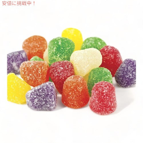 サラズ・キャンディ・ファクトリー スパイスドロップ 詰め合わせ 大容量 1.3kg グミ アソート Sarah's Candy Factory Assorted Spice Drops 3 Lbs in Jar 3