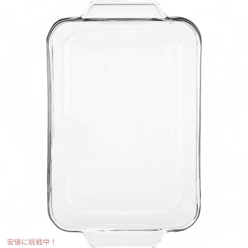 Anchor Hocking 2クォート オーブングラス ベーキングディッシュ Anchor Hocking 2Quart Oven Basics Glass Sculpted Baking Dish, Set of 3 4