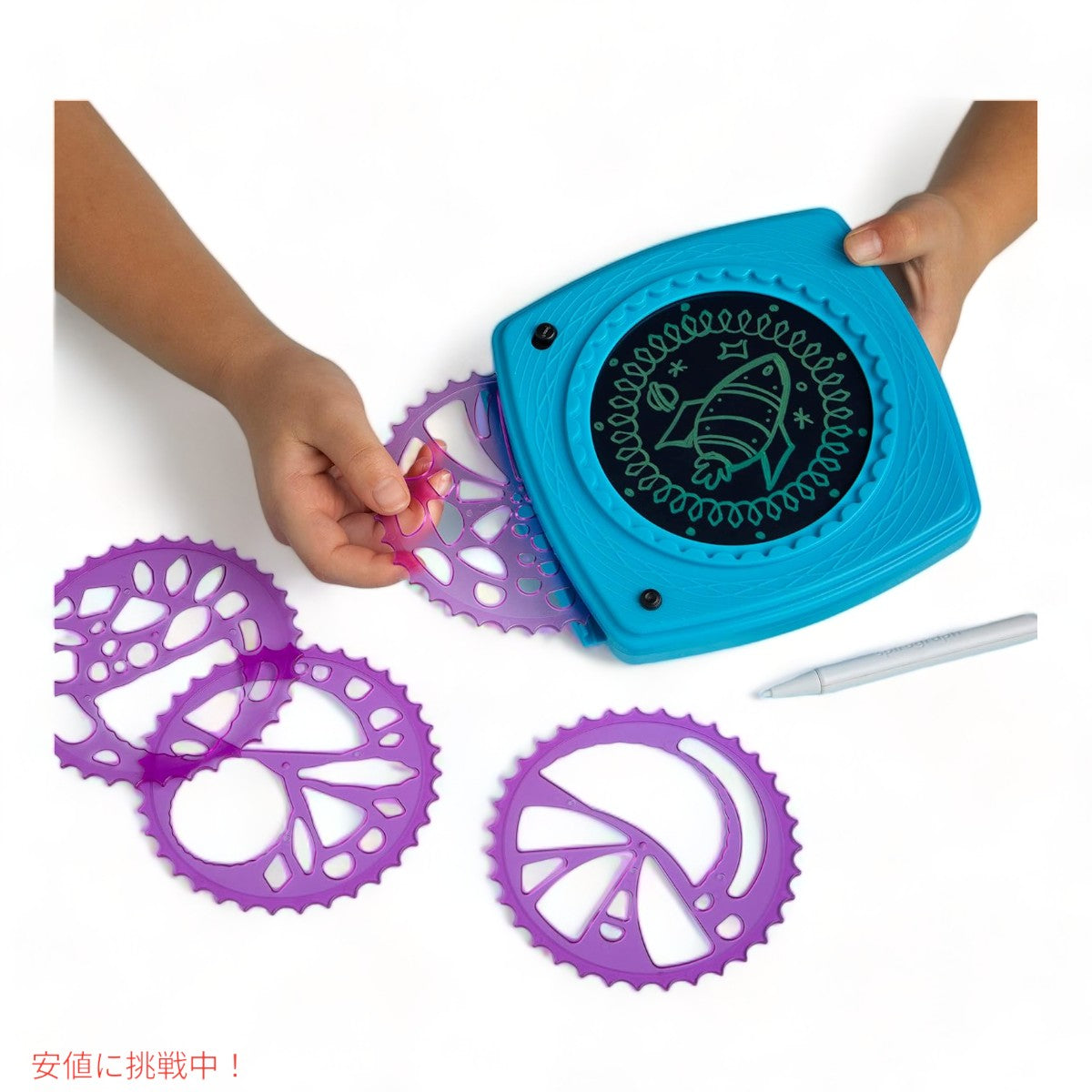 Spirograph スピログラフ 落書きパッド 無限のデジタルアート Doodle Pad Create Endless Digital Art 4