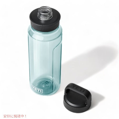 YETI Yonder 1L/34オンス ウォーターボトル Yonderチャグキャップ付き シーフォーム 3