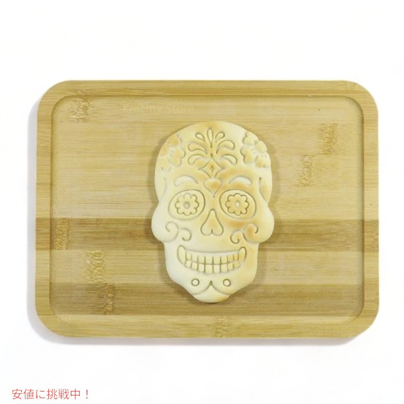 Day of the Dead  死者の日クッキーカッター Floral Skull cookie cutter Bakerlogy 7