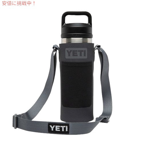 YETI Small Rambler Bottle Sling, Charcoal / イエティ ランブラー18oz用 ボトルスリング スモール チャコール 3