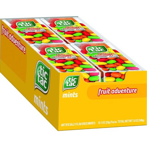 ティックタック　フルーツアドベンチャー/ Tic Tac Fruit Adventure 1oz（29g）x12個セット 1