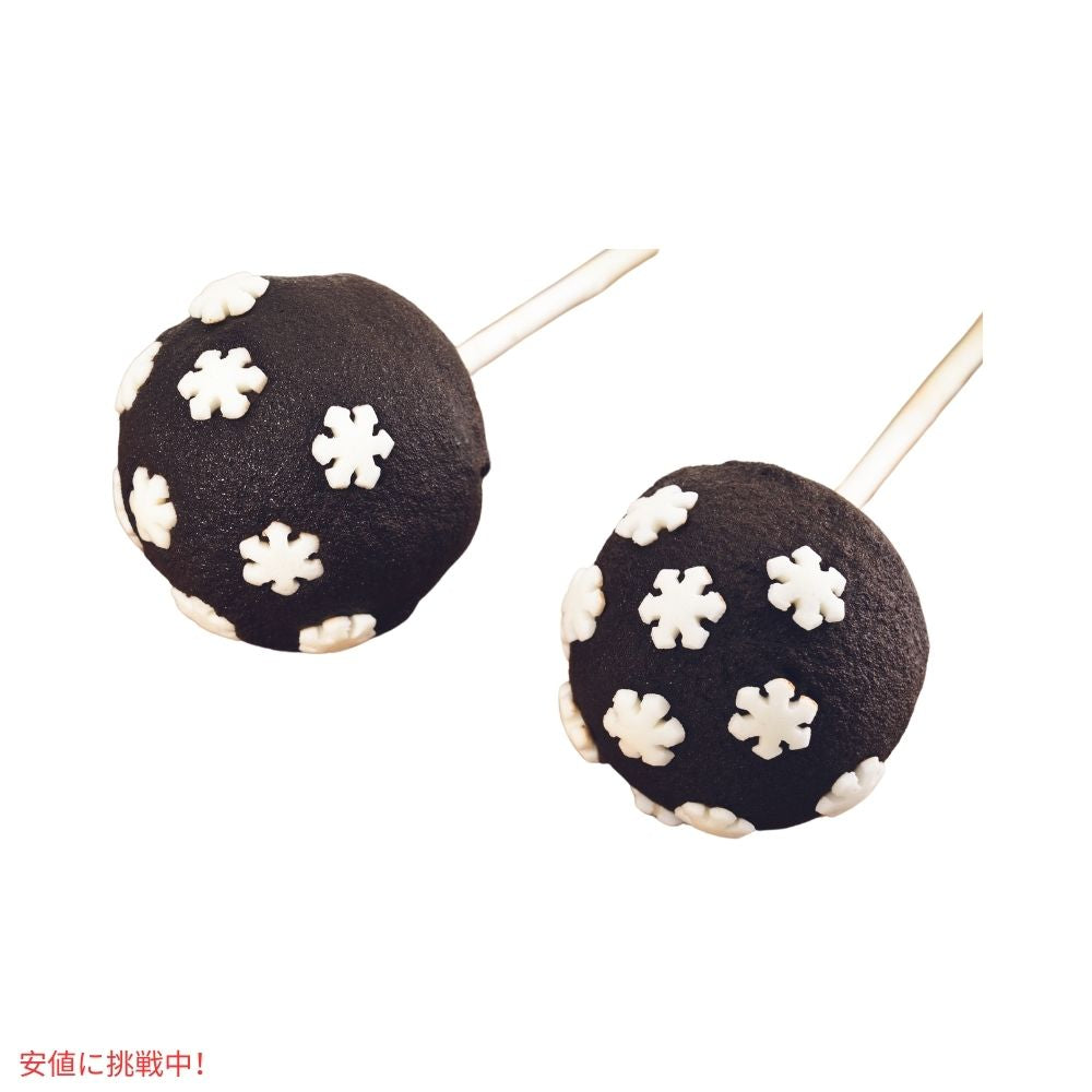 A Great Surprise 雪の結晶 コフェッティ スプリンクル  Winter Snowflake Sprinkles Confetti Blue & White Jimmies 1.7Lbs 7