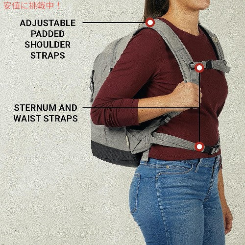 Coleman コールマン Backroads Series Soft Coolers 30 can バックロードシリーズ ソフトクーラー 30缶 バックパック キャンバス地 Gray 3
