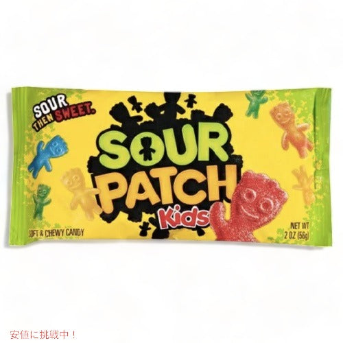 Sour Patch Soft and Chewy Candy 2Ounce Bag, Pack of 24 サワーパッチ オリジナル味 サワーグミキャンディ 56g×24パック 2
