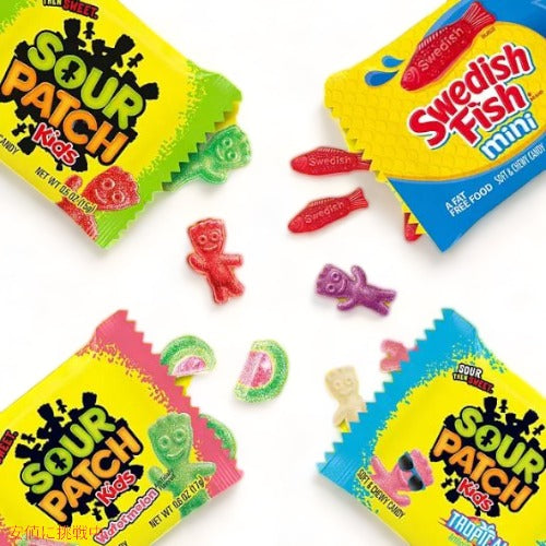サワーパッチキッズ ＆ スウェディッシュフィッシュ キャンディ バラエティパック 200個 / SOUR PATCH KIDS & SWEDISH FISH Candy Variety Pack 200pk 2
