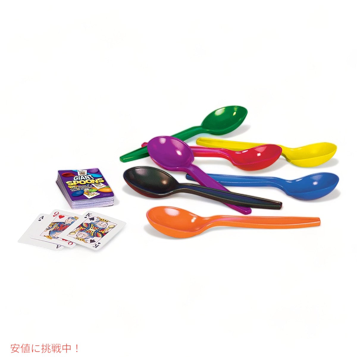 PlayMonster ジャイアントスプーン ジャイアントスプーンを使ったクラシックゲーム 3-8人用 Giant Spoons The Classic Game With Giant Spoons 2