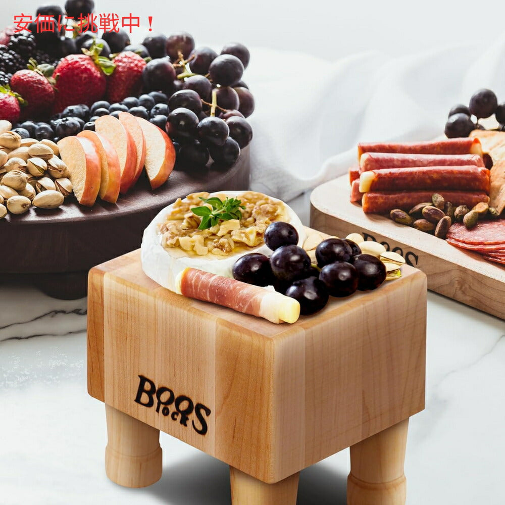 John Boos ジョン ブーズ ブロック MC スクエア カッティングボード 6x6インチ Block MC Square Cutting Board for Kitchen 6x6 Inches 2