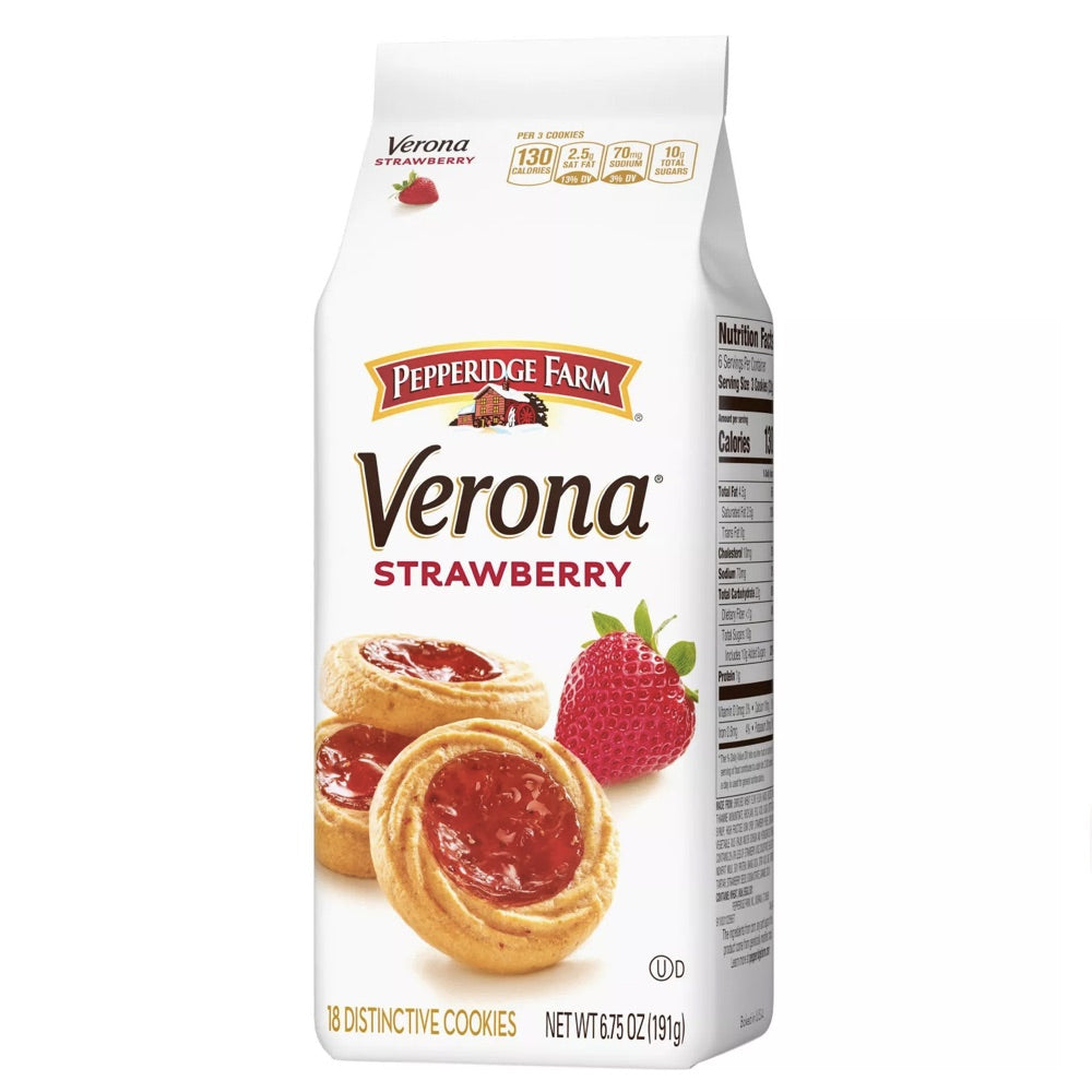 Pepperidge Farm Strawberry Thumbprint Cookies - 6.75oz / ペパリッジファーム ストロベリー サムプリントクッキー 191g 2