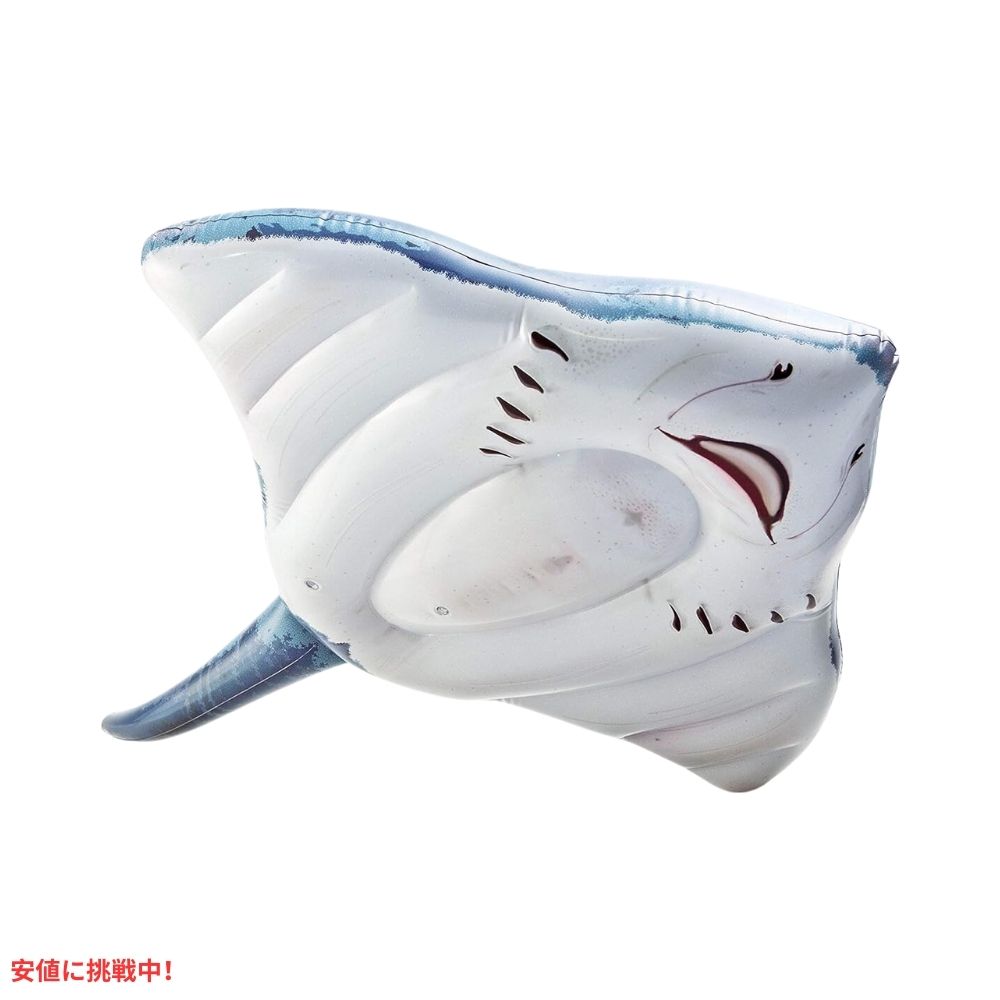 Intex インテックス 子供用 スティングレイ インフレータブル フロート ライドオン エイ プール 浮き輪 水遊び Stingray Ride-On 2