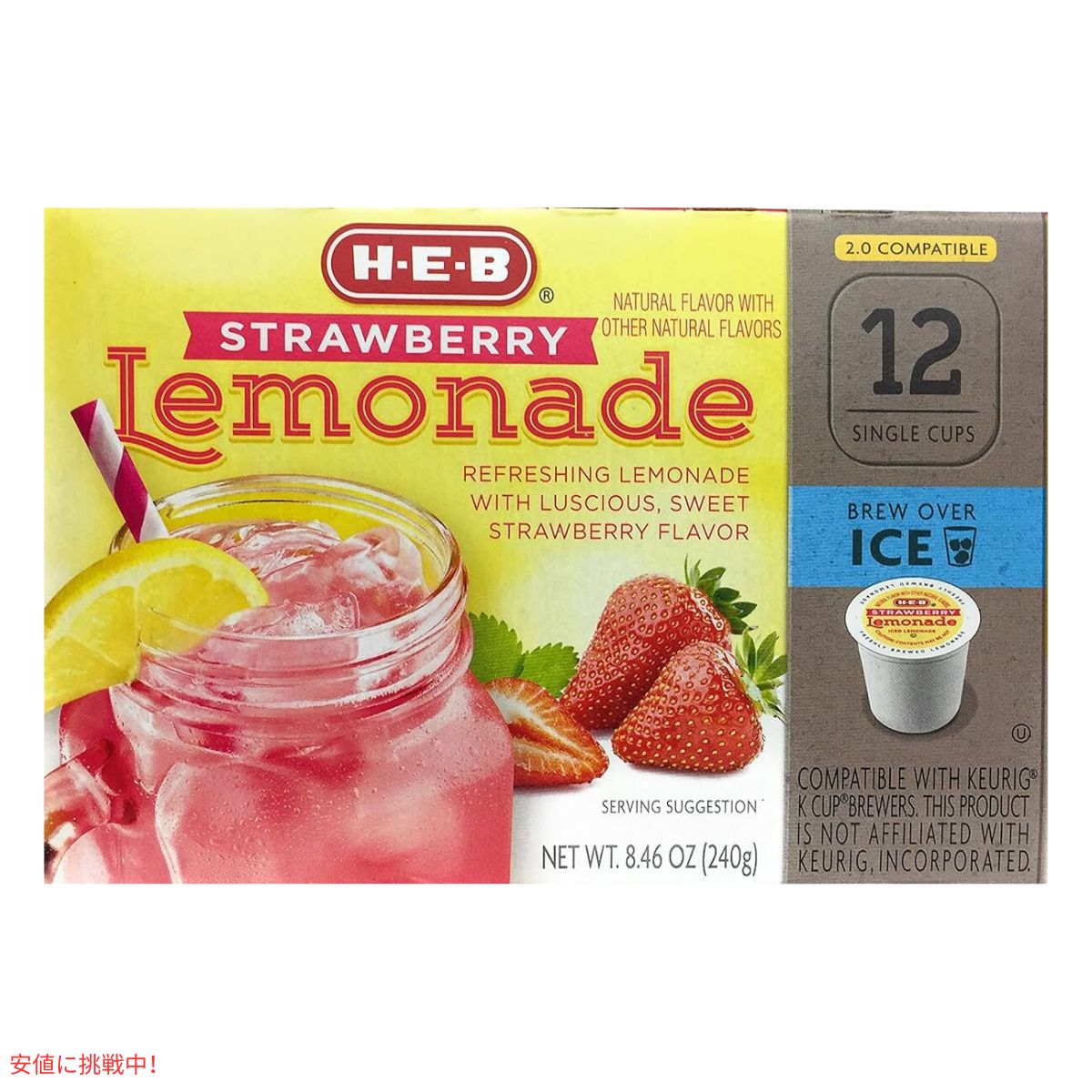 キューリグ Kカップ ストロベリーレモネード 12個入り Strawberry Lemonade with Keurig K-Cup 12count 2