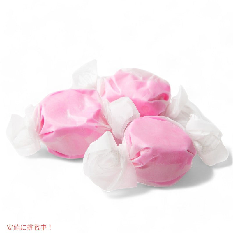 UpTop Treats ソルトウォータータフィー ストロベリー味 454g ソフトキャンディー タフィー Strawberry Salt Water Taffy 16oz 8