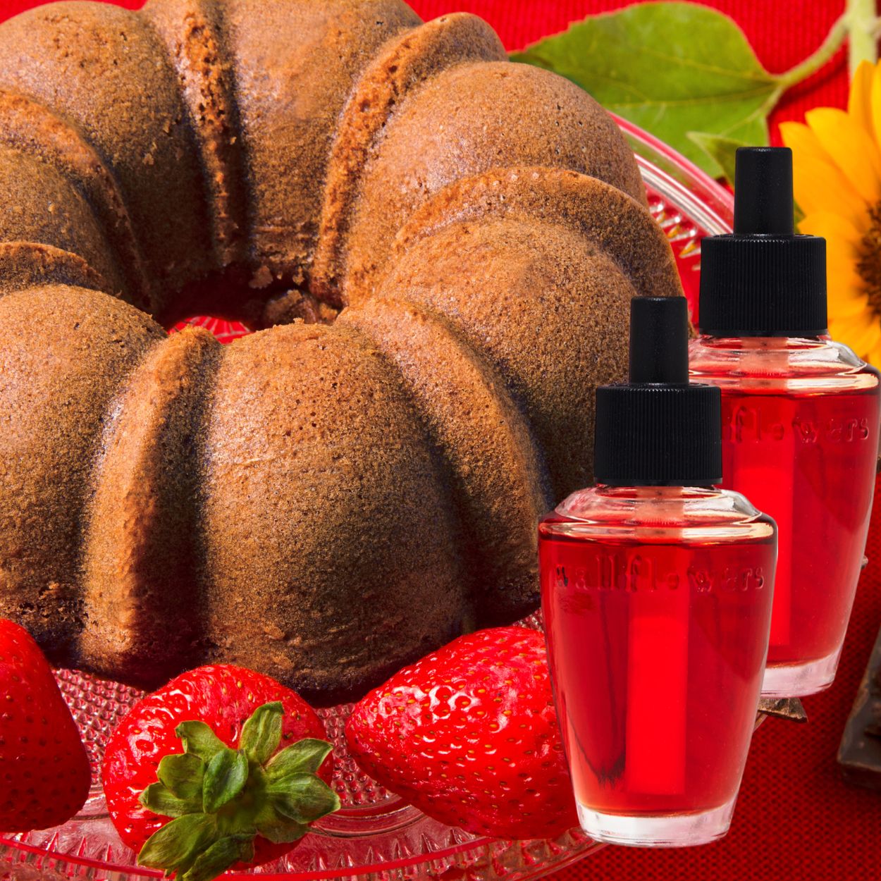 Bath&Body Works バス＆ボディワークス ストロベリーパウンドケーキ ウォールフラワーズ リフィル 2パック Strawberry Pound Cake Wallflowers Refills 2pcs 6