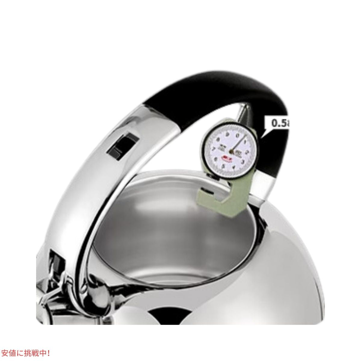 サステアス 手術用ステンレス製ホイッスルティーケトル 2.64クォート  SUSTEAS Surgical Stainless Whistle Tea Kettle 2.64qt 5