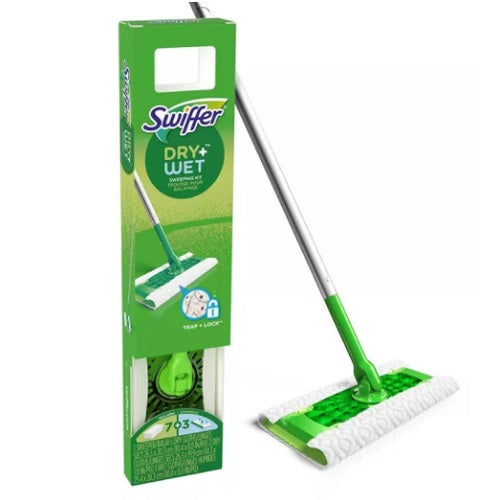 Swiffer Sweeper Floor Mop Starter Kit スウィファー スウィーパー フロア モップ スターターキット (取り換えシート10枚付き） 1