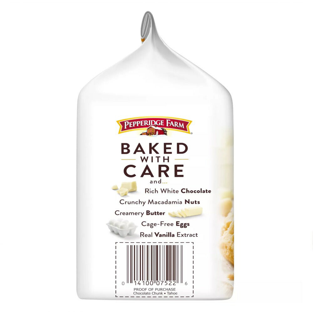 Pepperidge Farm Tahoe White Chocolate Macadamia Cookies - 7.2oz / ペパリッジファーム タホ ホワイトチョコレート マカダミアクッキー 204g 3