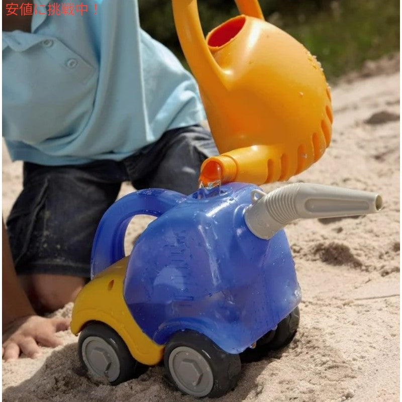 HABA 砂遊び用 タンクローリーとビーチでの水運搬用ファンネル Sand Play Tanker Truck and Funnel for Transporting Water at the Beach 3