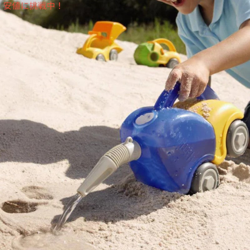 HABA 砂遊び用 タンクローリーとビーチでの水運搬用ファンネル Sand Play Tanker Truck and Funnel for Transporting Water at the Beach 6