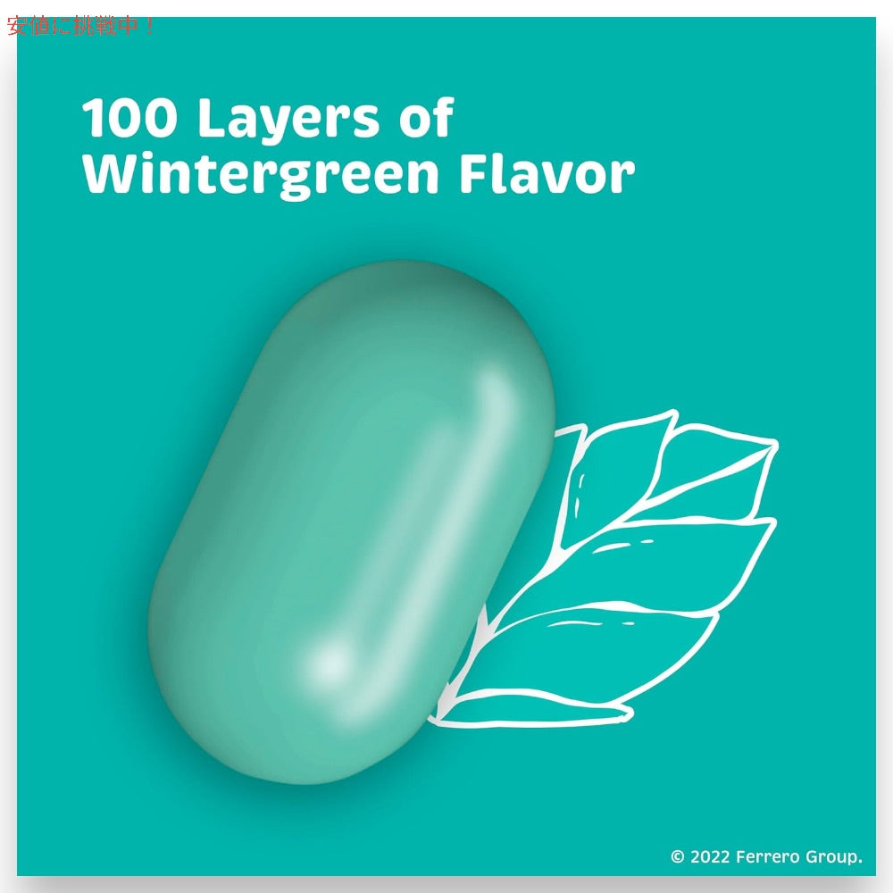 ティックタック ブレスミント ウィンターグリーン 29g x12個セット Tic Tac Breath Mints Winter Green 1oz 2