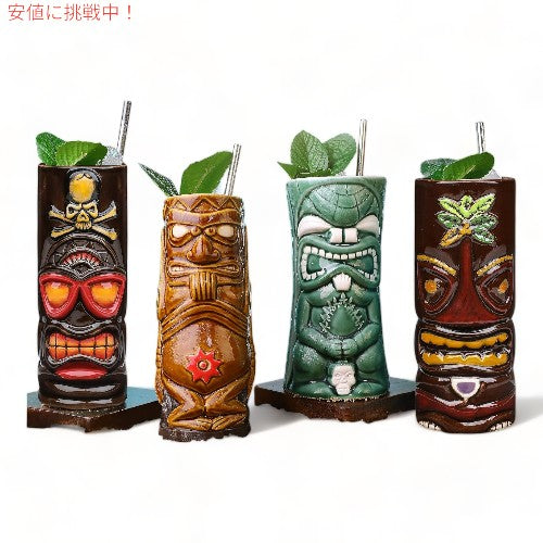 ティキ Tiki セラミック パーティー マグ Ceramic Party Mugs 2