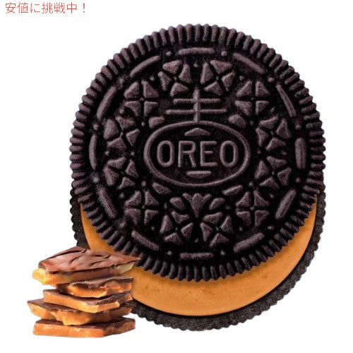 Oreo オレオ Toffee Crunch Cookies トフィークランチ ファミリーサイズ 17oz/482g 3