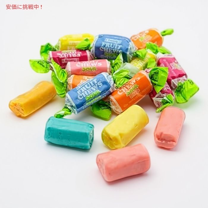 トッツィー Tootsie フルーツチュー キャンディ 150個入り スタンドアップバッグ 1.04kg Fruit Chews Candy Standup Bag 2.31lb 3