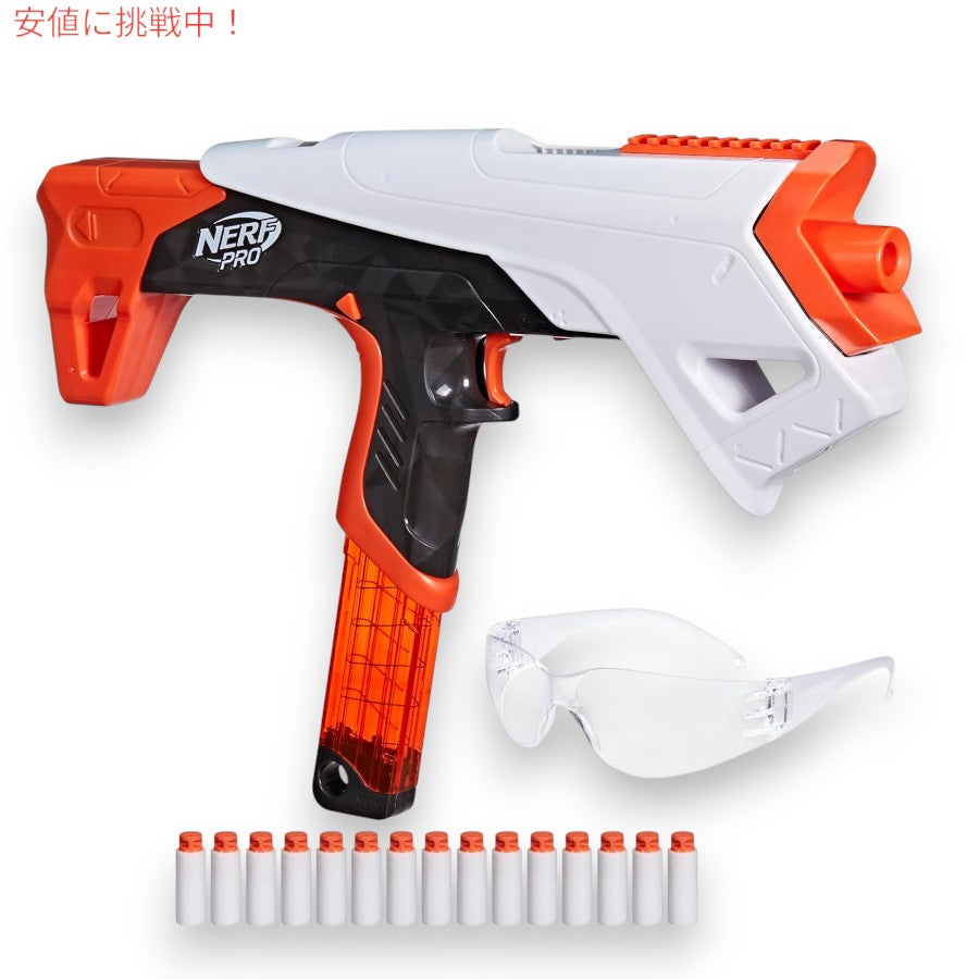 ナーフ プロ NERF PRO トレント ハーフレングス ダーツ ブラスター ダーツマガジン 15本付き Torrent Half-Length Dart Blaster 150 FPS  [G0354] 2