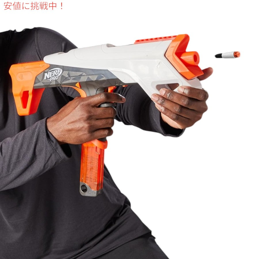 ナーフ プロ NERF PRO トレント ハーフレングス ダーツ ブラスター ダーツマガジン 15本付き Torrent Half-Length Dart Blaster 150 FPS  [G0354] 4