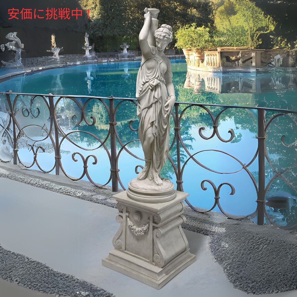 Design Toscano デザイントスカーノ ディオネ・ザ・ウォータービアラー スタチュー 高さ39.5インチ Dione the Water Bearer Statue 39 inches tall 7