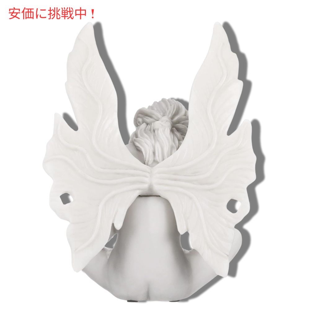 Design Toscano デザイン トスカーノ 見つめる秘密のガーデンフェアリースタチュー 高さ10インチ Gazing Secret Garden Fairy Statue 10inch tall 5