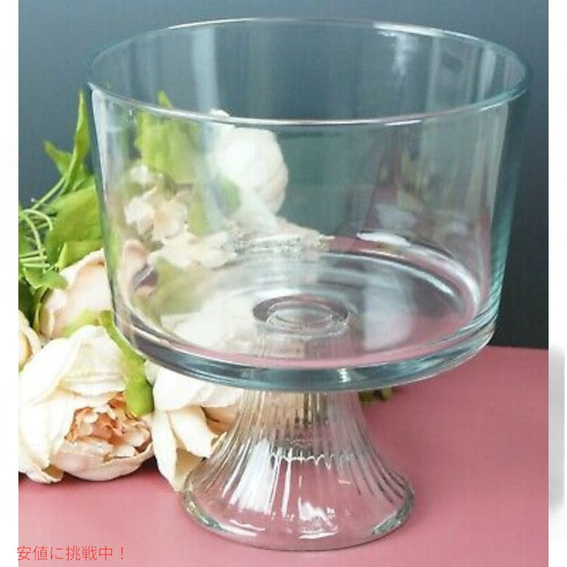 Anchor Hocking モナコガラス トライフルボウル 104オンス Anchor Hocking Monaco Glass Trifle Bowl 104 oz Glass Tower 6