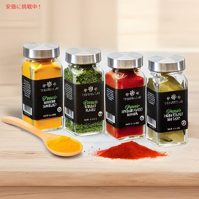 The Spice Lab スパイスラボ 有機スパイス＆シーズニング 30個セット Complete Organic Spices and Seasonings Set 30pcs 4