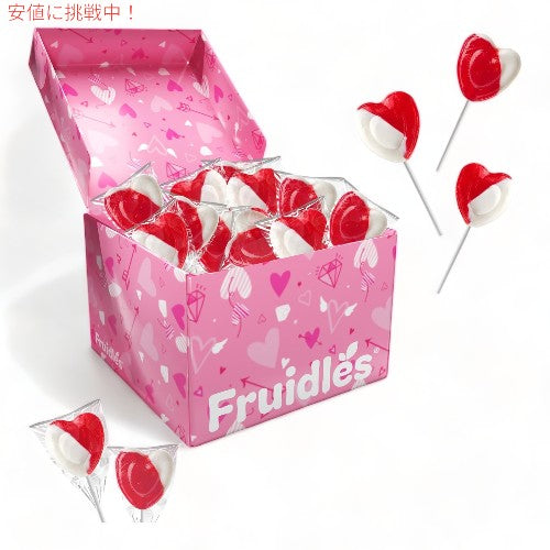バレンタインデー ロリポップ レッドハート型 Valentines Day Lollipops Red Heart Shaped 1