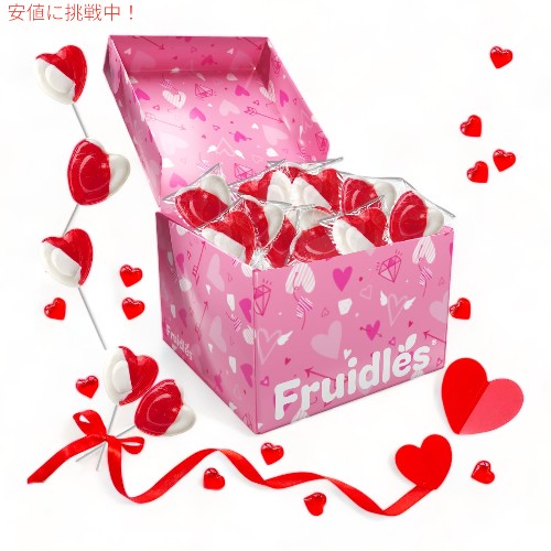 バレンタインデー ロリポップ レッドハート型 Valentines Day Lollipops Red Heart Shaped 2