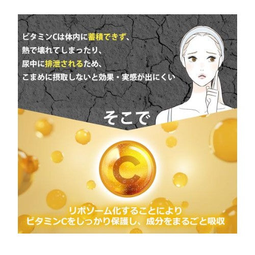 高濃度 30日分 リポソーム ビタミンC 1000mg 高吸収 [150ml] 液体 Dr. Plus ドクタープラス サプリメント Made in USA 30days Liposomal Vitamin C 1000 mg Liquid 5 fl oz 4