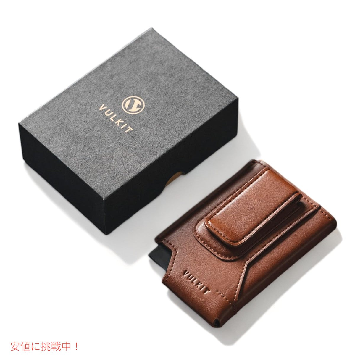 VULKIT ミニマリスト 財布 カードホルダー ポップアップカードウォレット Mens Wallet Card Holder Pop Up 7