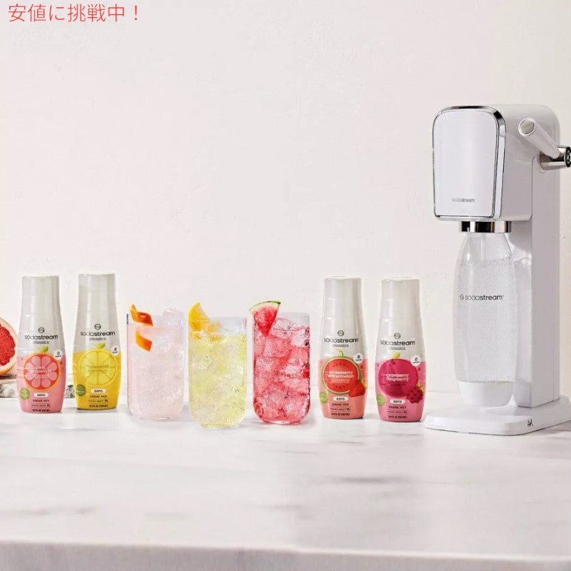 SodaStream ソーダストリームZero Strawberry Watermelon Sodamixゼロ・ストロベリー・スイカ・ソーダミックス14.8oz 3