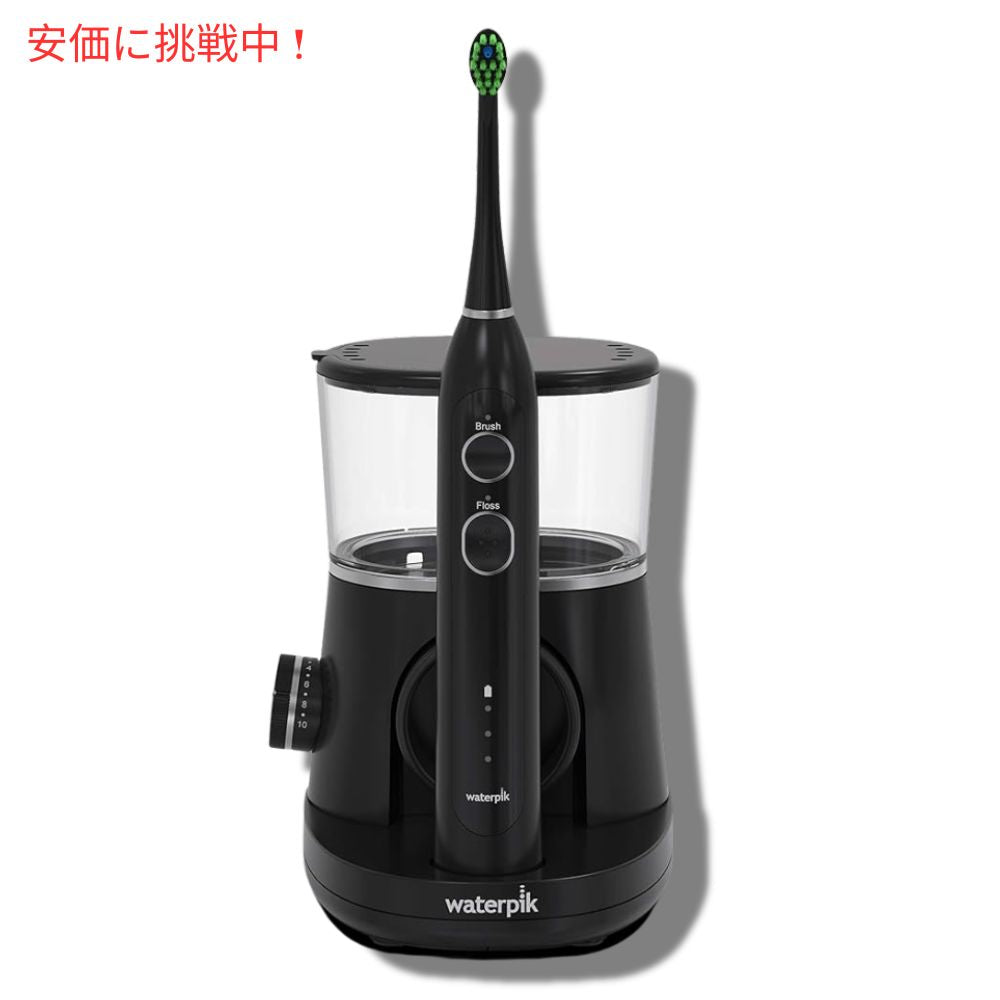 Waterpik ウォーターピック ソニックフュージョン交換用ブラシヘッド 2個入り ブラック Sonic-Fusion Replacement Brush Heads 2pcs Black 7
