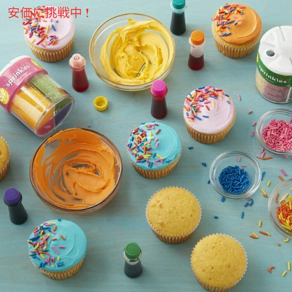 Wilton ウィルトン ネオンゲル状食用色素セット4色 8.7 mL Neon Gel Food Color Set 0.3 Fl Oz 4 Colors 4