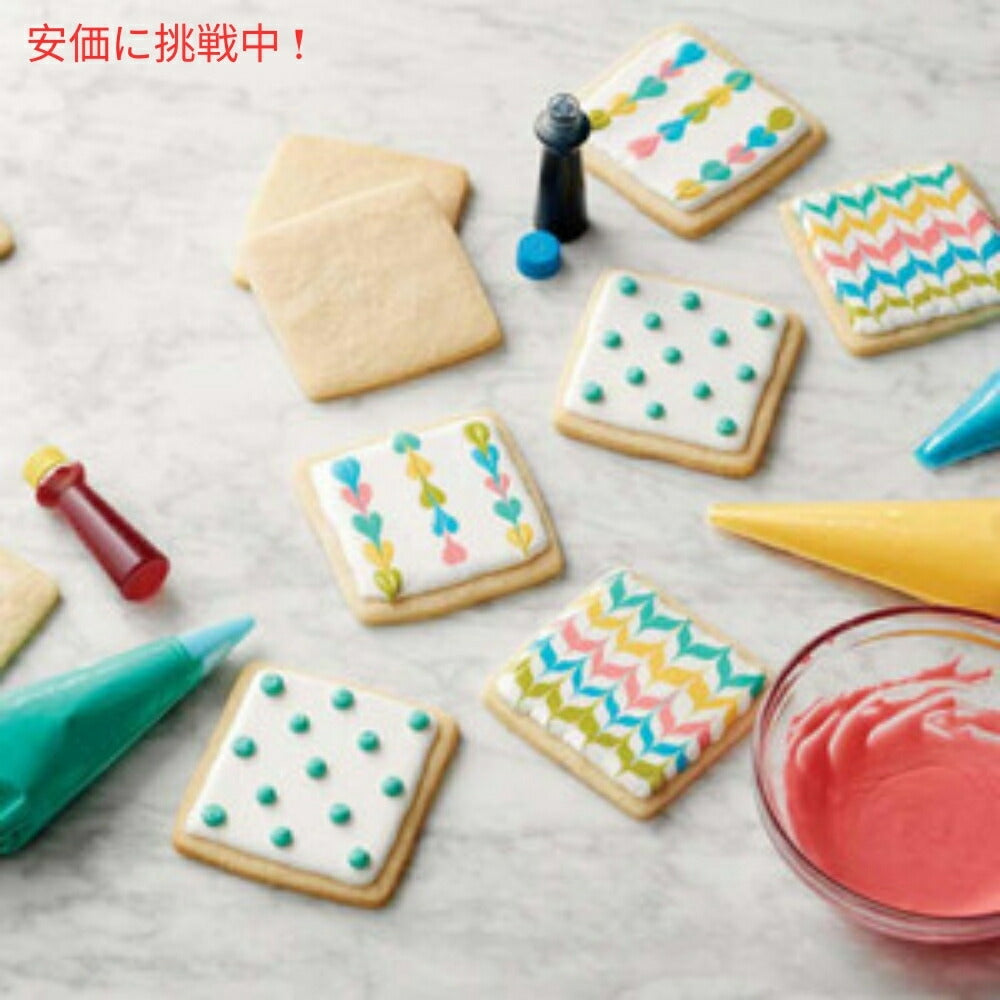 Wilton ウィルトン ゲル状食用色素セット（基本色、4色）8.7 mL Gel Food Color Set Primary 0.3 Fl Oz 4 Colors 5