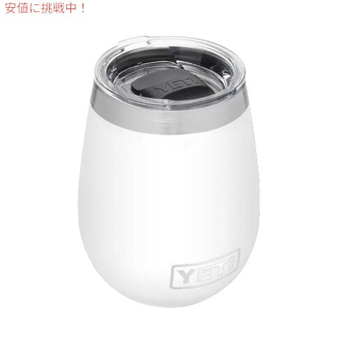 YETI Rambler 10 oz Wine Tumbler Magslider Lid WHITE / イエティ ランブラー 10oz ワインタンブラー マグスライダー蓋付き 2